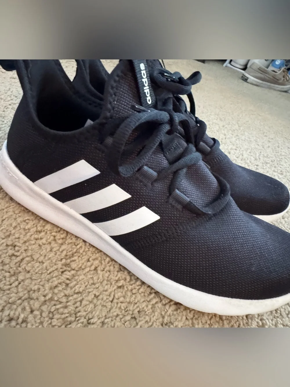 adidas Woman’s Black Lightweight Running Shoes